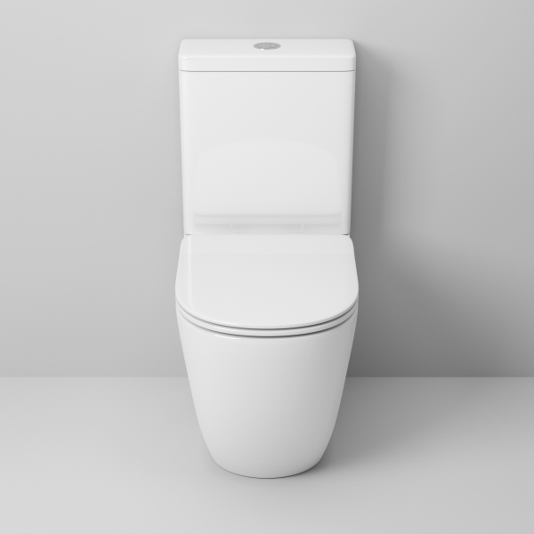 Унитаз напольный безободковый Grossman  GR-4446S с сиденьем микролифт