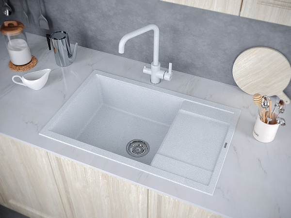 Кухонная мойка Paulmark  Flugen 60 PM317850-GR серый
