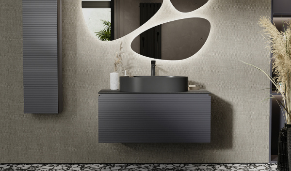 Тумба под раковину Jorno Stone 100  Stn.01.100/P/A/JR