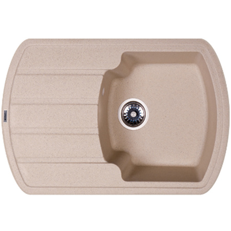 Мойка гранитная Ganzer 51x76 см (бежевый) GZ51076М