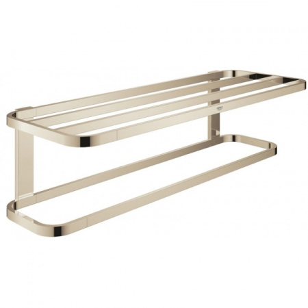 Полочка для полотенец GROHE Selection 41066 BE0 (41066BE0) никель глянец