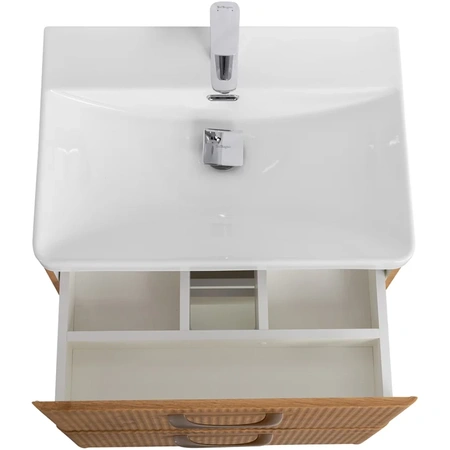 Тумба под раковину BelBagno Due DUE-500-2C-SO-RN-P без ручек, Rovere Nature