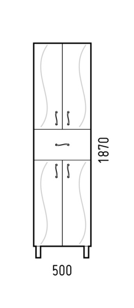 Пенал Corozo Криста 50 SD-00001124
