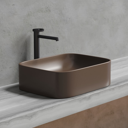 Раковина накладная (50,5х38) Ceramica Nova ELEMENT CN6052MDB