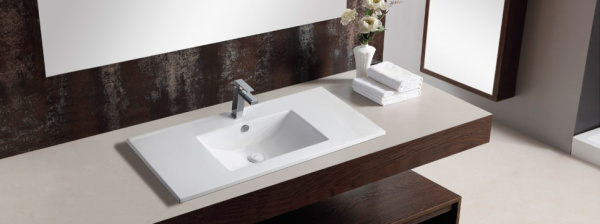 Раковина встраиваемая сверху (91х46,5) Gid 9090e