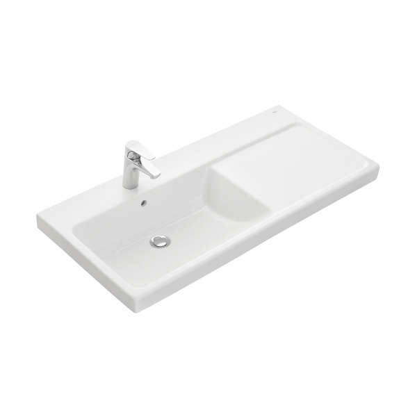 Раковина полувстраиваемая (100х46) Roca The Gap Plus   3270MB004 левая