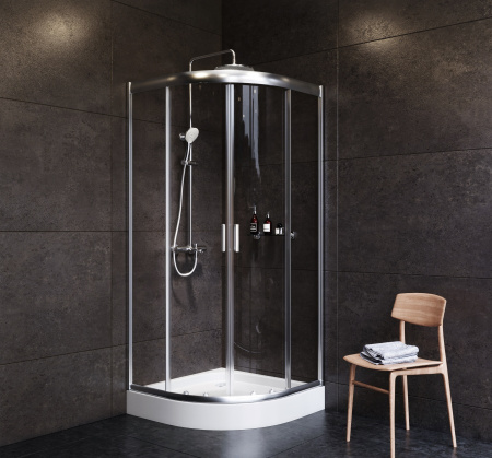 Душевой уголок (90х90) Am.Pm Gem W90G-401-090WT
