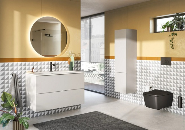 Шкаф-пенал Vitra Metropole Pure 67344 левый