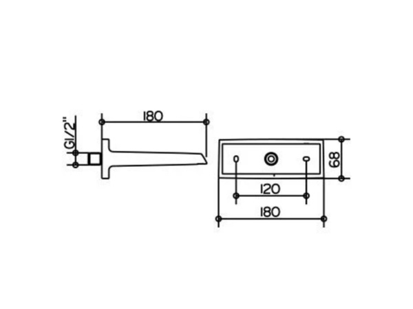 Излив Keuco 59982010000