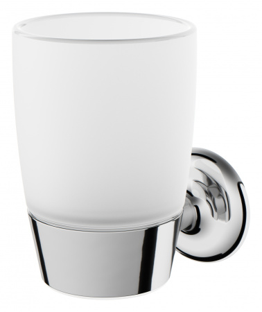 Стеклянный стакан с настенным держателем Am.Pm Like A8034300