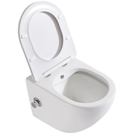 Унитаз подвесной BelBagno Uno BB3105CHR-BS/SC