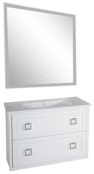 Зеркало (85х75)  ASB-Woodline Марика 85 12221