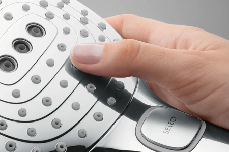 Душевая система с термостатом Hansgrohe Raindance Select E 360 Showerpipe 27112000 хром