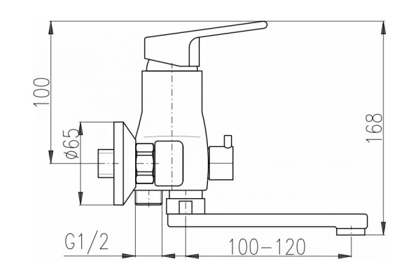 Смеситель для ванны Rav Slezak Sazava SA551.5