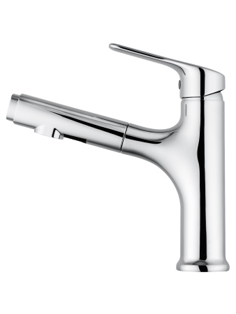 Смеситель для раковины с выдвижным изливом WONZON & WOGHAND, хром WW-AE4151-CR