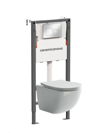 Комплект унитаза с инсталляцией Ceramicanova Balance/Forma CN3009_121002CH