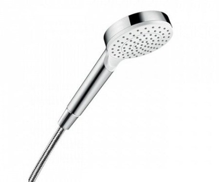 Ручной душ Hansgrohe Crometta 1jet EcoSmart 26333400 белый/хром