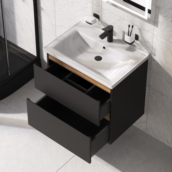 Комплект подвесной мебели и аксессуаров AM.PM X-Joy BK85GQ