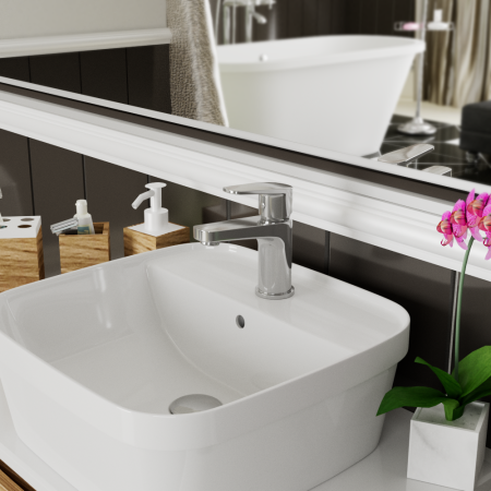 Смеситель для раковины хром RUSH Bali BA3835-11