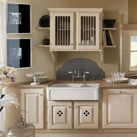 Кухонная мойка (100х47) Kerasan Hannah Oxfordshire  543001 белая