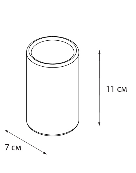 Стакан для зубных щеток Fixsen Tropic FX-0882E-3