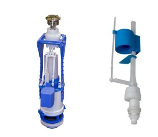 Механизм смыва Winkiel E404+E151 3/8 с наливным механизмом для нижней подачи 3/8