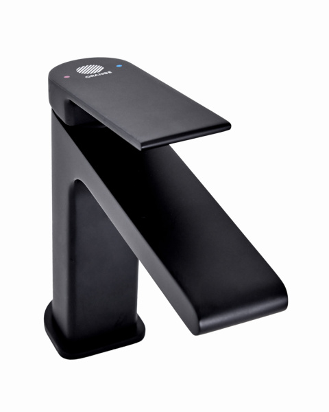 Смеситель для раковины однорычажный Orange Gauss M30-021b черный