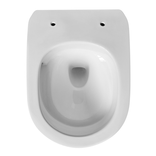 Унитаз ABBER Bequem AC1129 подвесной белый, безободковый