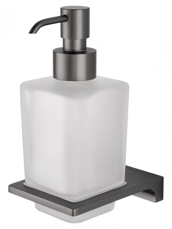 Дозатор мыла WONZON & WOGHAND ECLIPSE, темный графит WW-9133-BGM