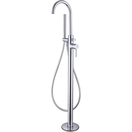Смеситель ABBER Wasser Kreis AF8115N напольный для ванны, хром