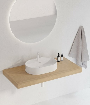 Раковина накладная Ravak Ceramic Slim Shelf O 55 XJX01155003