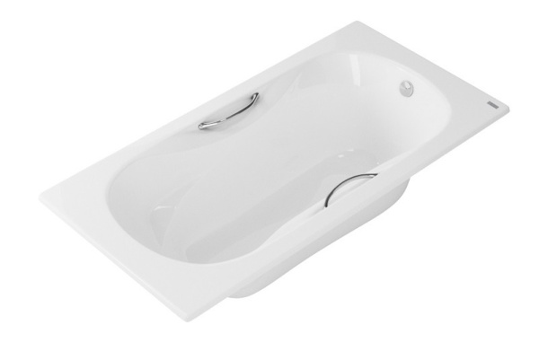 Ванна чугунная OWL 1975 Konung 180х80 с ножками и ручками, OWLIB191115