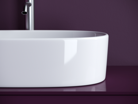 Раковина накладная (56,1х35,9) Ceramica Nova Element CN6075
