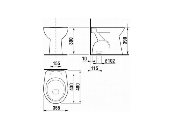 Унитаз Jika Zeta 8223960000001