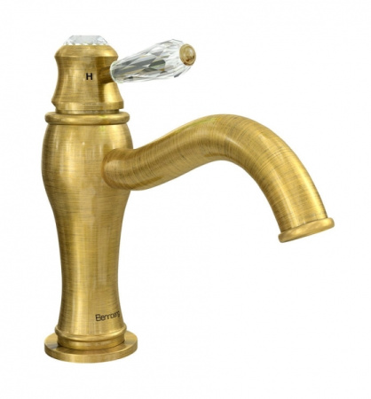 Смеситель для раковины BENNBERG BRONZE WHITE CRYSTAL 11R0717