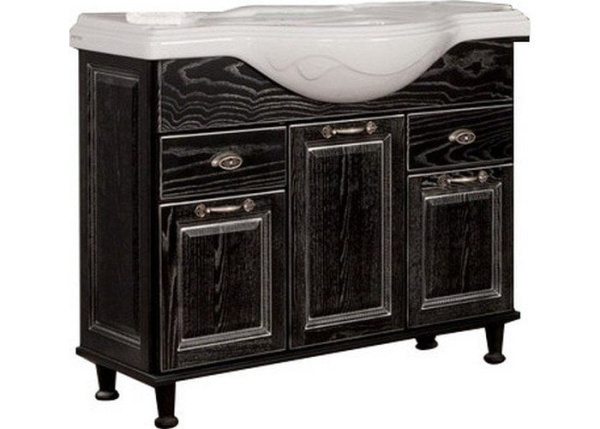 Тумба с раковиной Акватон Жерона 105 1A1586K5GEM50