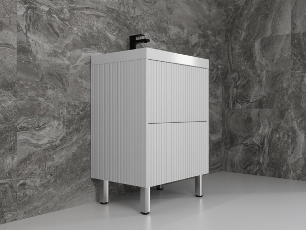 Тумба под раковину подвесная Style Line Стокгольм ЛС-00002333 белый