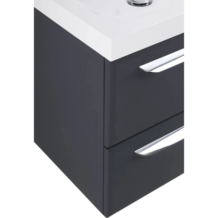 Тумба под раковину Cezares ECO-1200-4C-SO-2-GR-P Grafito без ручек