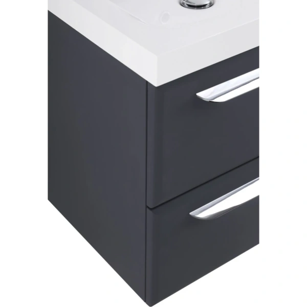 Тумба под раковину Cezares ECO-1200-4C-SO-2-GR-P Grafito без ручек