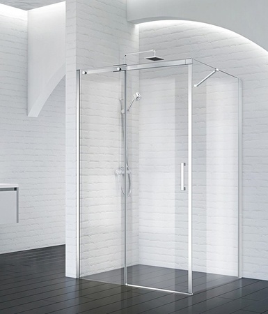 Боковая панель (90х195) BelBagno ACQUA-90-FIX-C-NERO