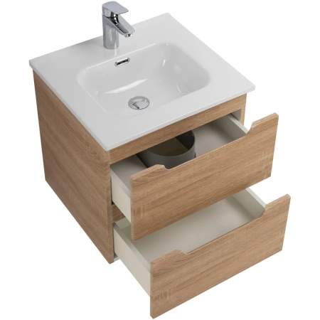 Тумба под раковину BelBagno Etna ETNA-500-2C-SO-WO Rovere Bianco