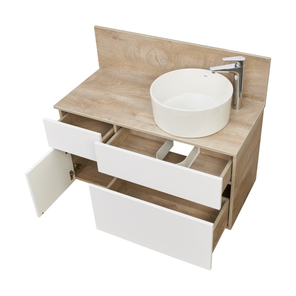 Тумба с раковиной Aquaton Мишель 100 1A2441K2MIDU0