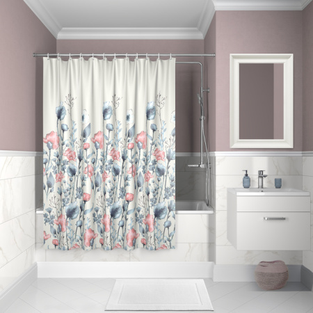 Штора для ванной комнаты 200*180 IDDIS Decor (D11P218i11)