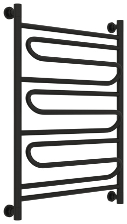 Полотенцесушитель Водяной Сунержа Элегия + (80х60) Матовый Черный 31-0205-8060