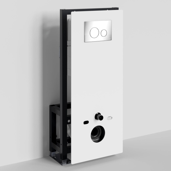 Инсталляция для унитаза WasserKraft Glan 66 66TLT.010.ME.WH.CH02