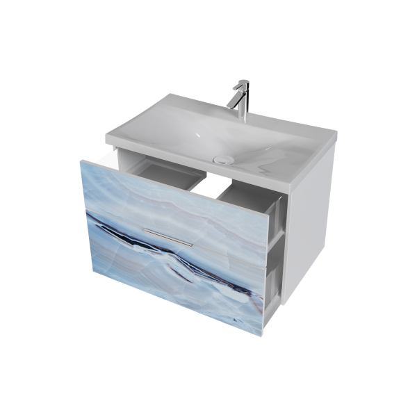 Тумба с раковиной Marka One Idalgo 75П У72785