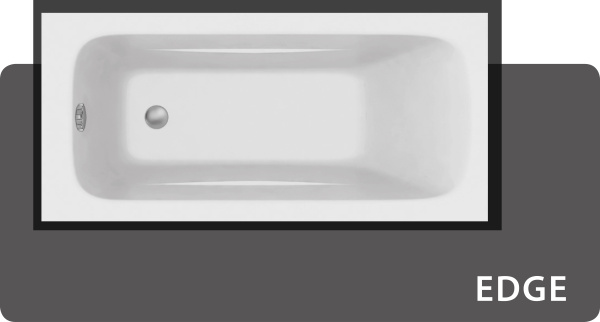 Ванна акриловая KOLLER POOL EDGE (150x70) EDGE150X70 Ванна акриловая KOLLER POOL EDGE (150x70) EDGE150X70