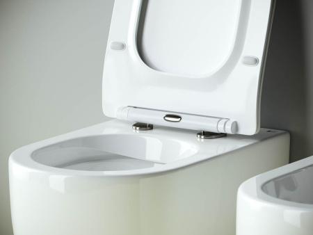 Напольный приставной унитаз Ceramica Nova Metropol Rimless CN4004