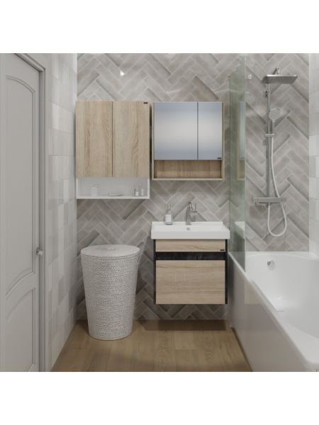 Шкаф Санта Мира 60 700471 янтарный