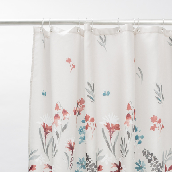 Штора для ванной комнаты IDDIS Decor D03P118i11, розовый